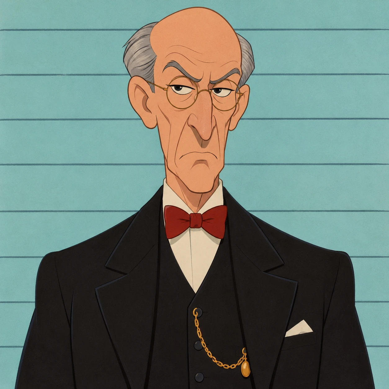 Portrait de Ambrose Platt, banquier, Pacific Standard