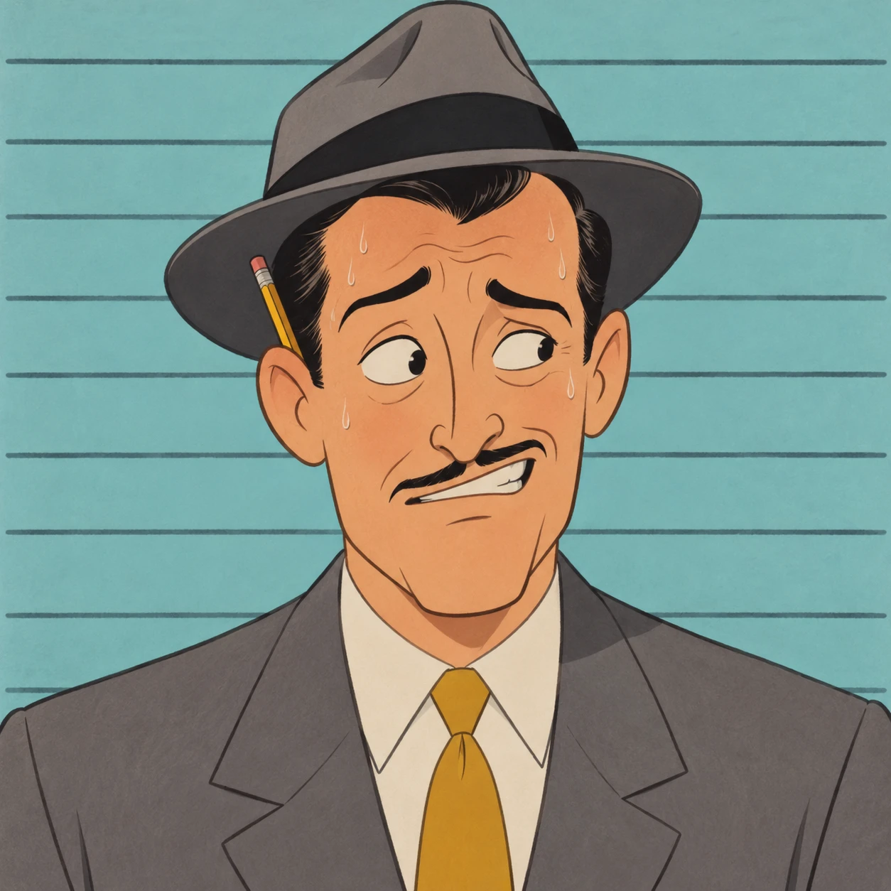 Portrait de Bert Lomax, agent d'assurances