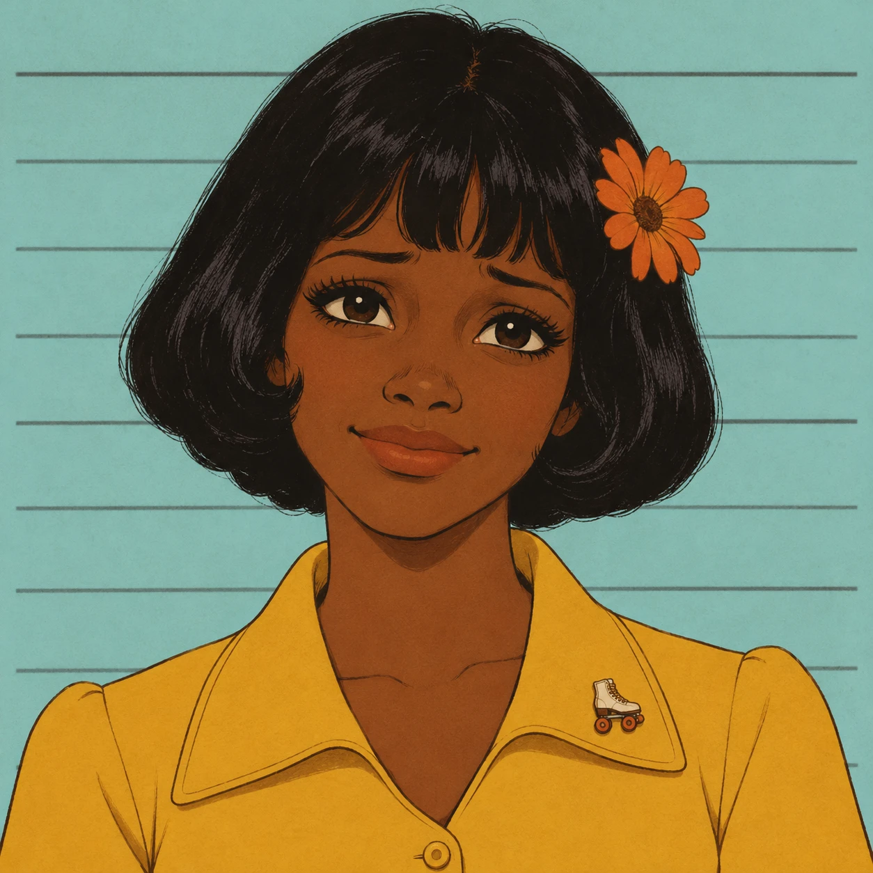 Portrait de Cindy Bloom, la rivale, 17 ans