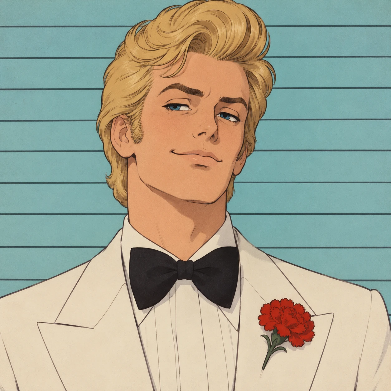 Portrait de Teddy Platt, son mari, fils de Pearl